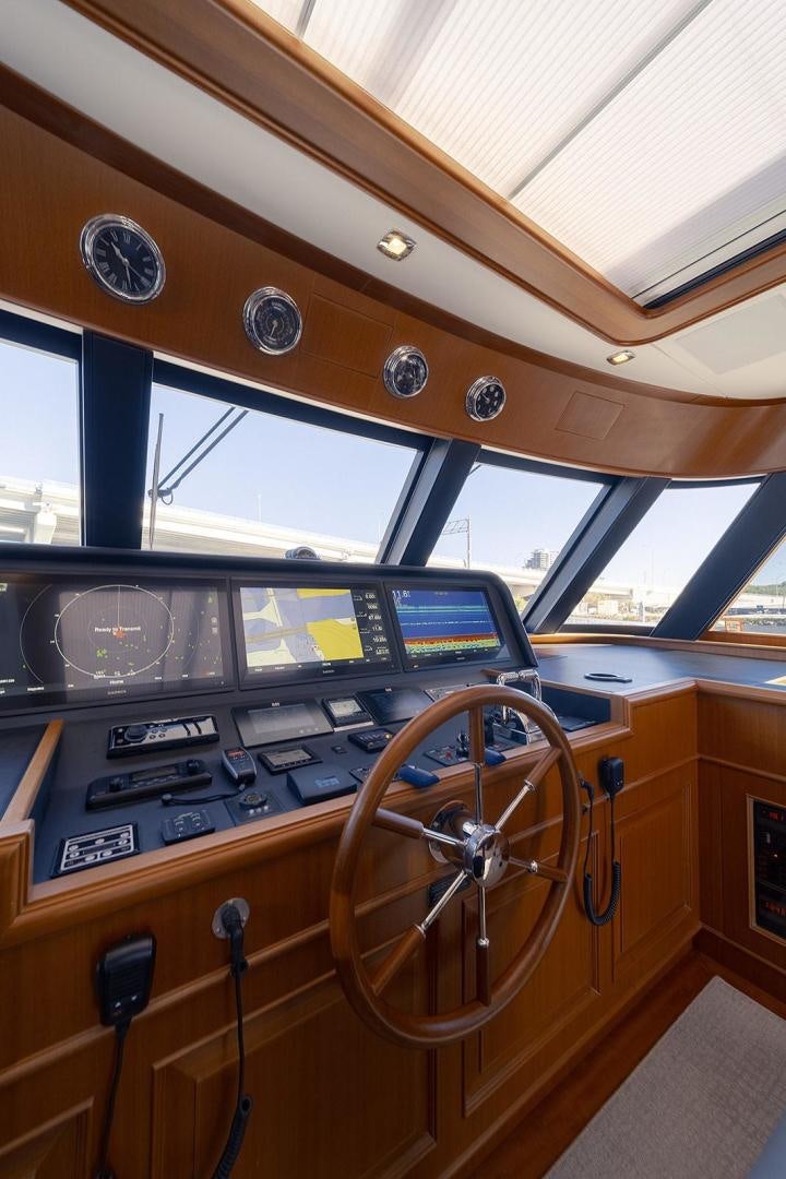 inside of a vehicle aboard PARADISE Yacht for Sale