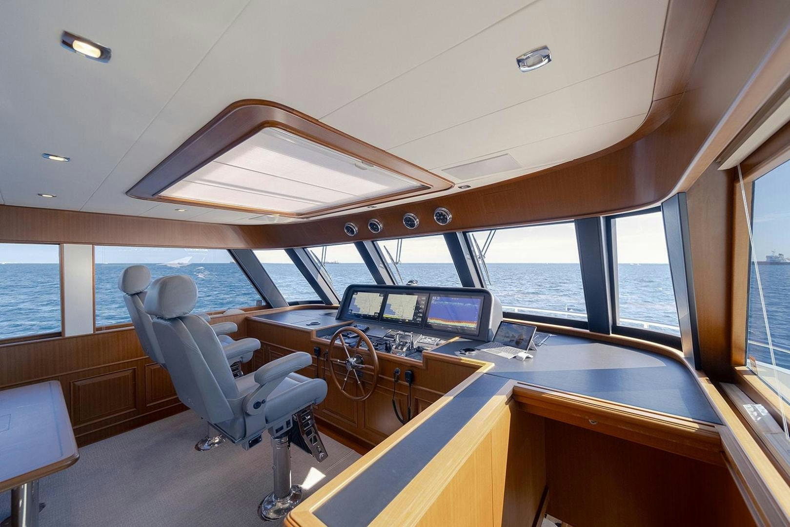 inside of a boat aboard PARADISE Yacht for Sale