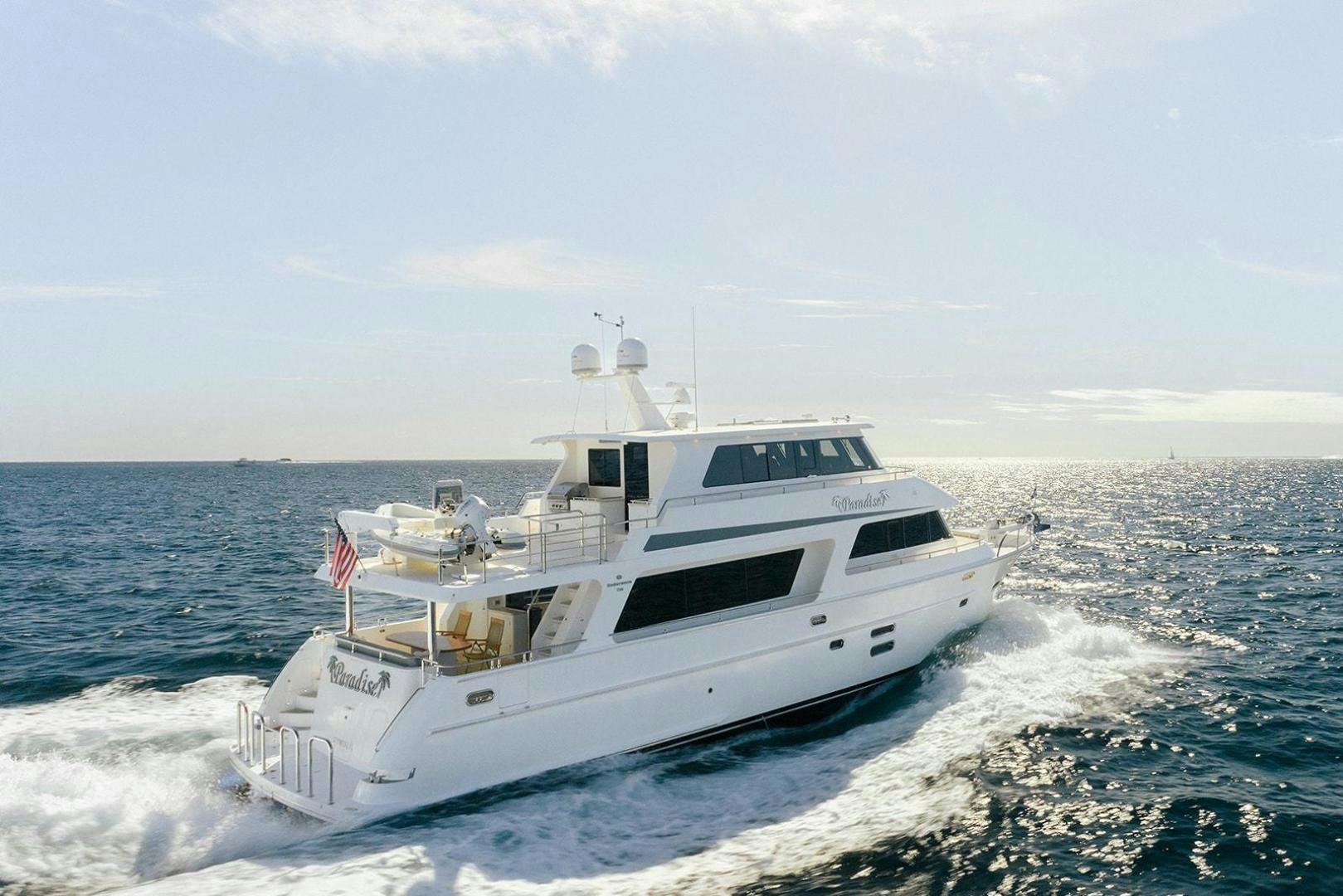 a boat on the water aboard PARADISE Yacht for Sale