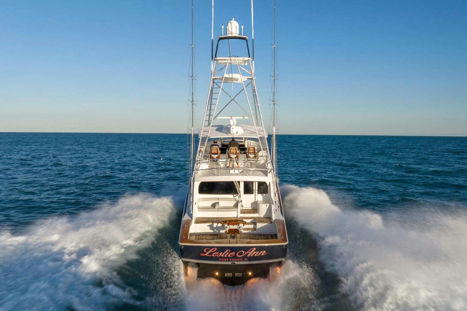 a boat on the water aboard Leslie Ann Yacht for Sale