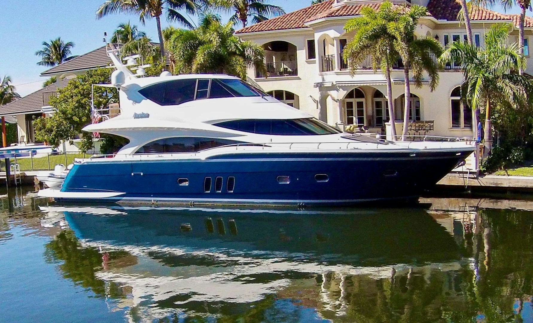 a boat in a tropical area aboard AWAKEN Yacht for Sale