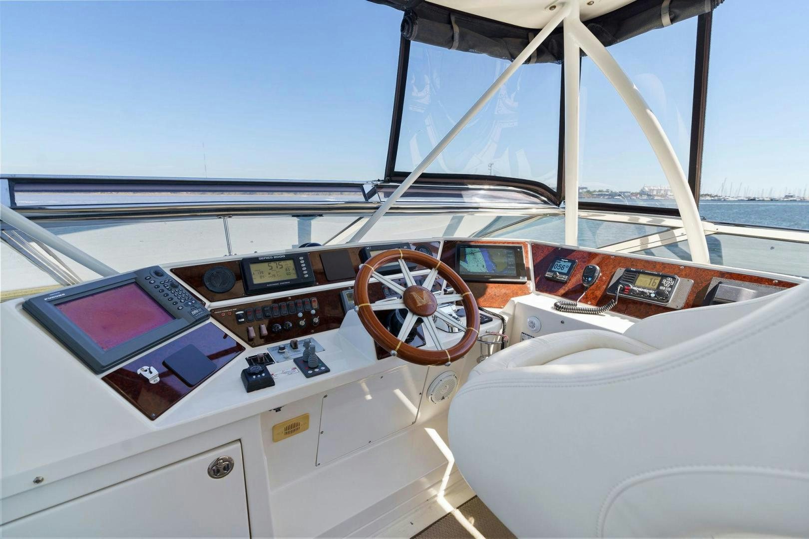 the cockpit of a plane aboard LA BELLA VITA Yacht for Sale
