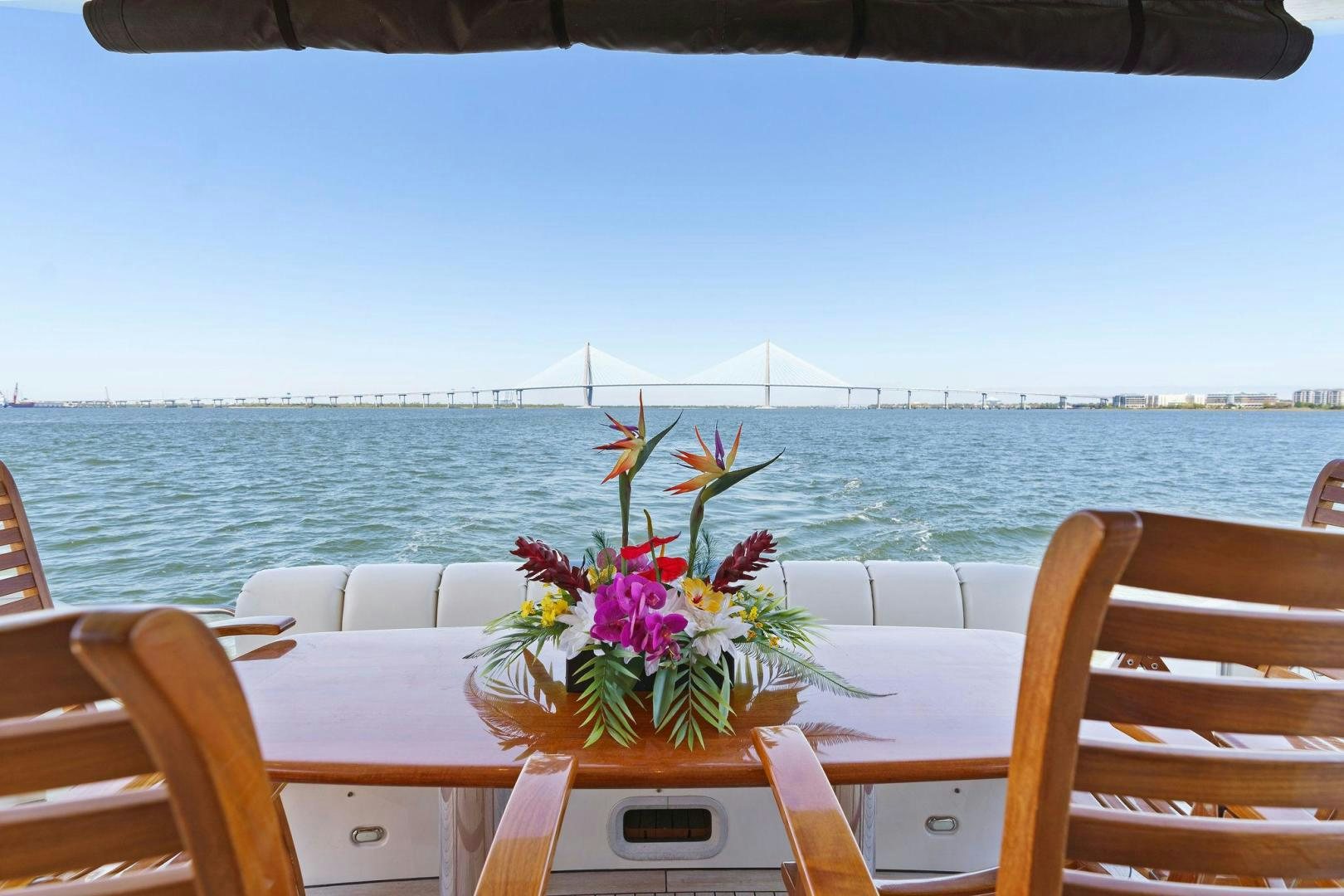 a boat on the water aboard LA BELLA VITA Yacht for Sale