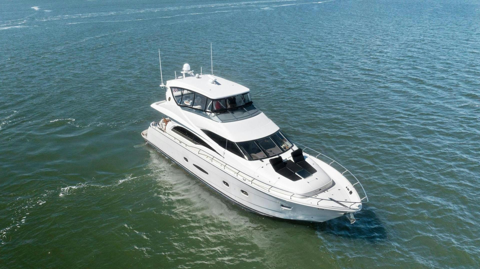 a boat in the water aboard LA BELLA VITA Yacht for Sale