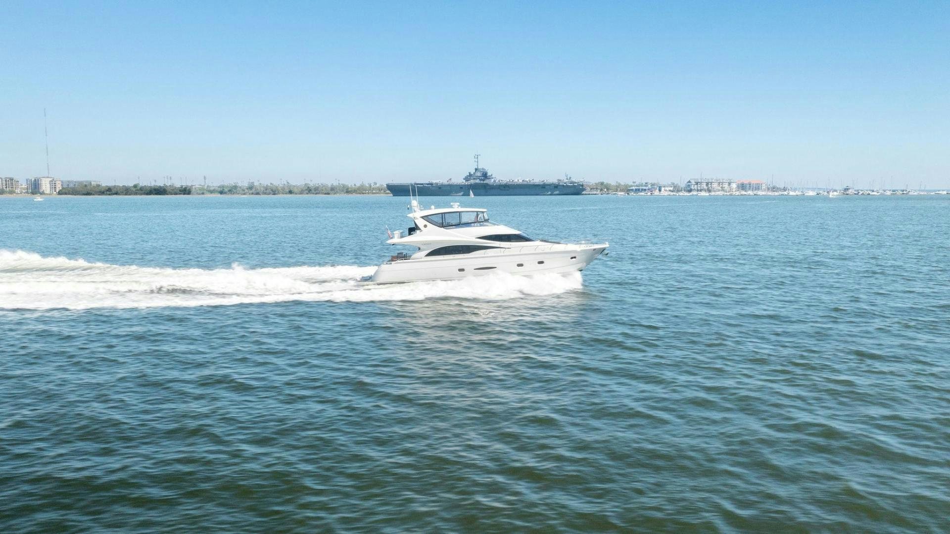 a boat on the water aboard LA BELLA VITA Yacht for Sale