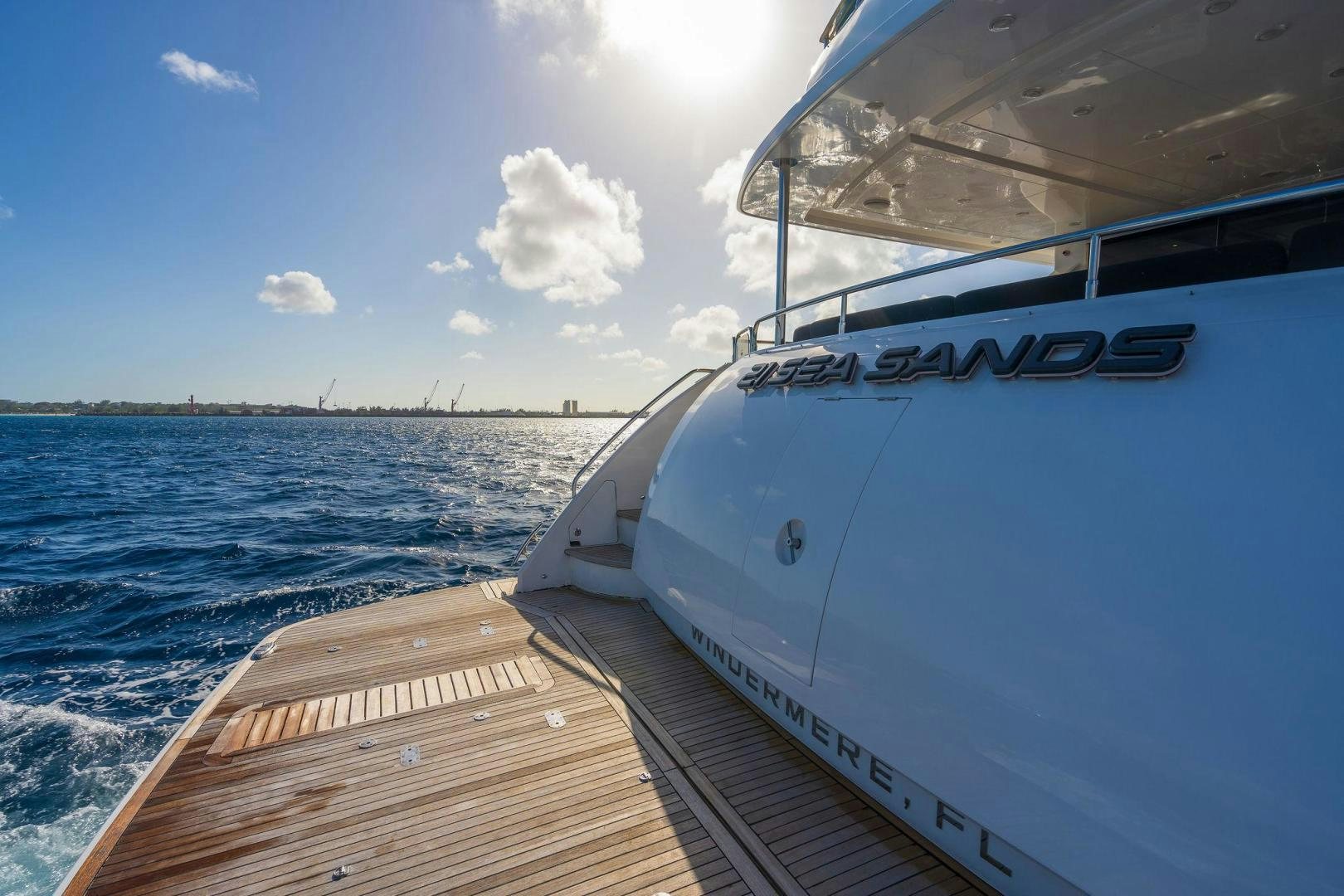 a boat on the water aboard 21 SEA SANDS Yacht for Sale