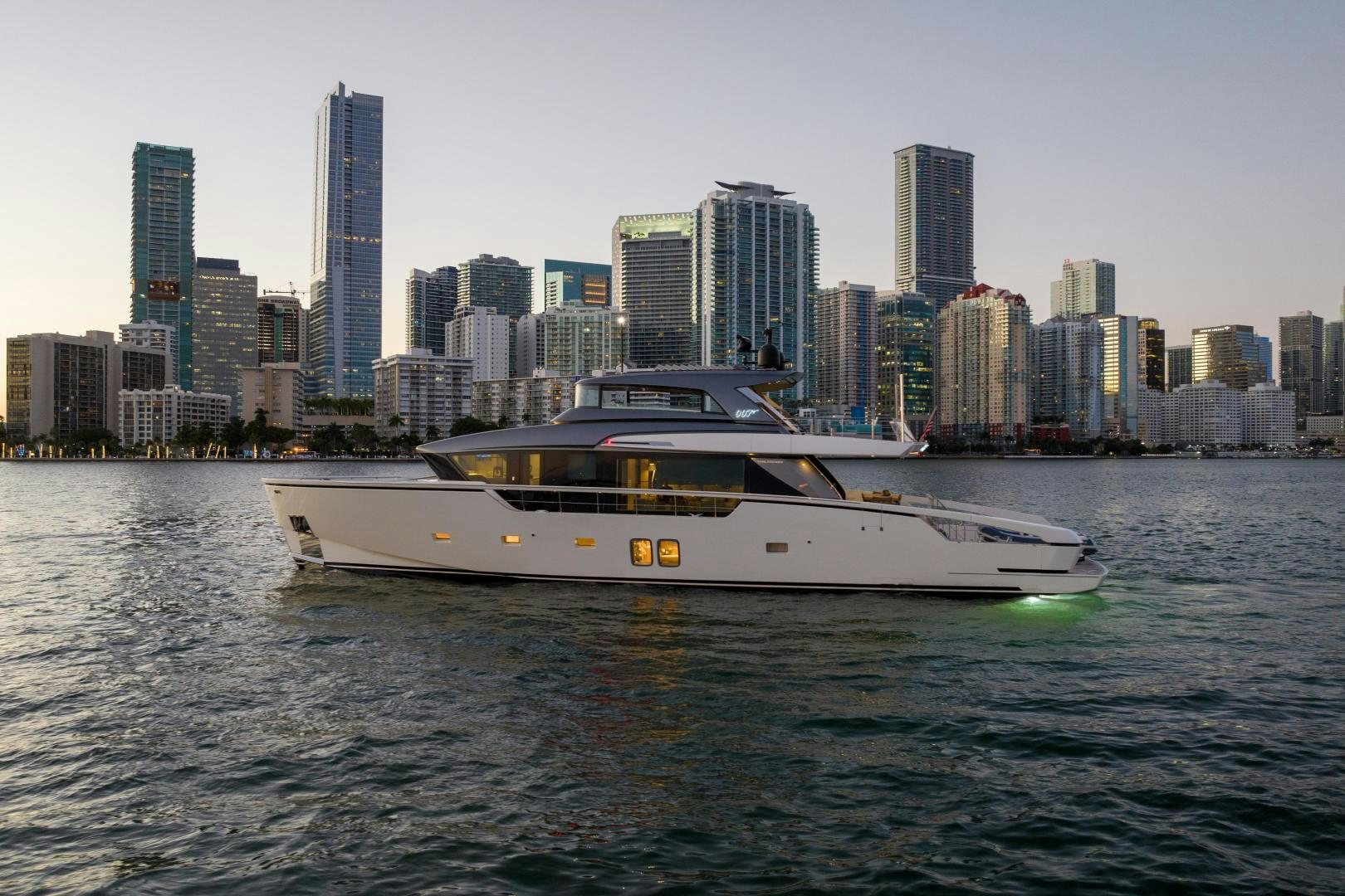 a boat on the water aboard MAVE Yacht for Sale
