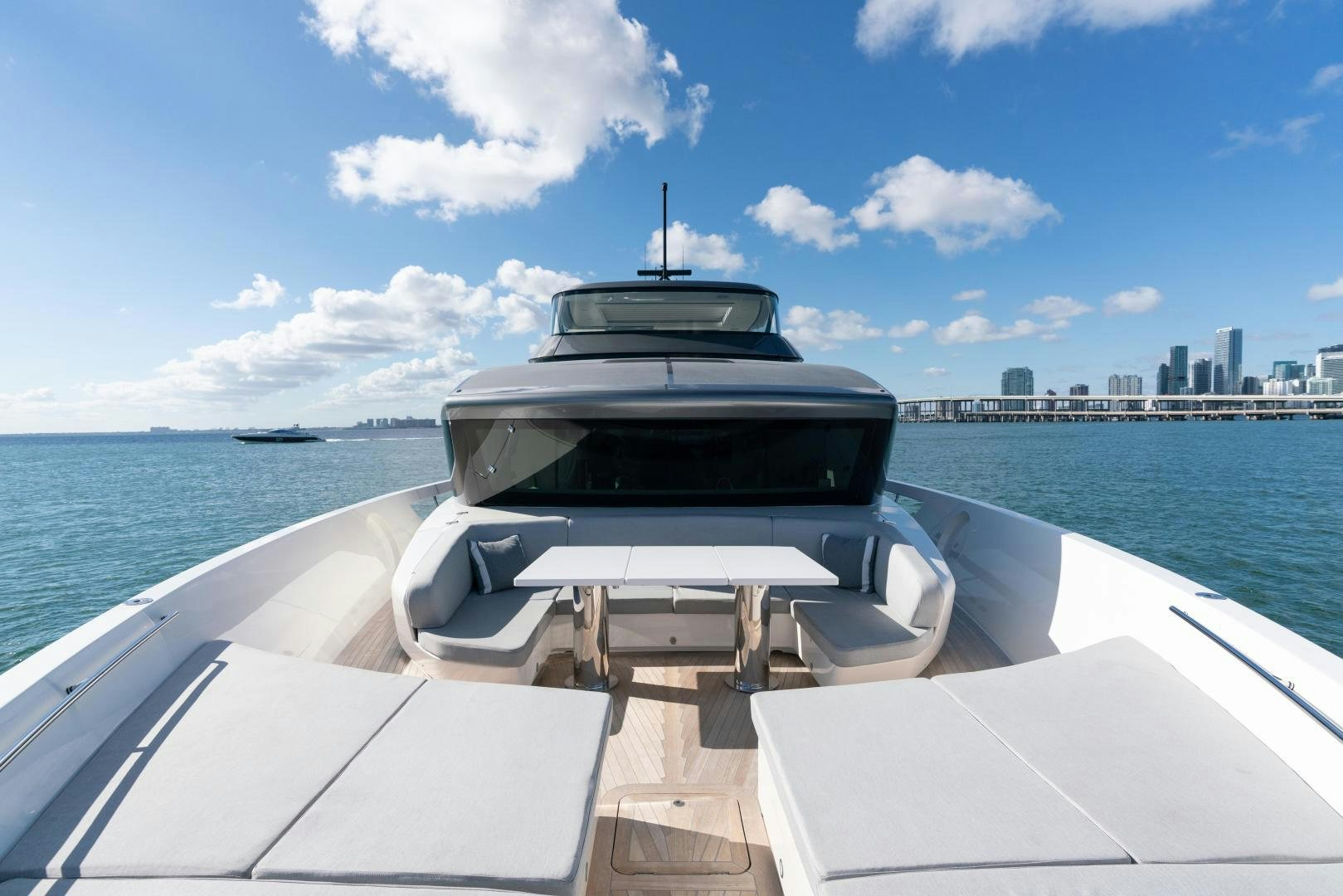 a boat on the water aboard MAVE Yacht for Sale