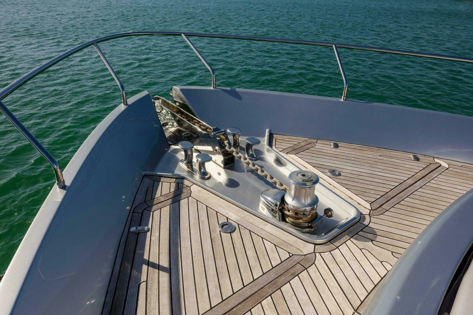 a boat on the water aboard MILAGROS Yacht for Sale