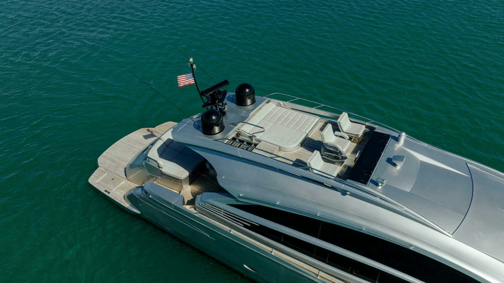 a boat on the water aboard MILAGROS Yacht for Sale