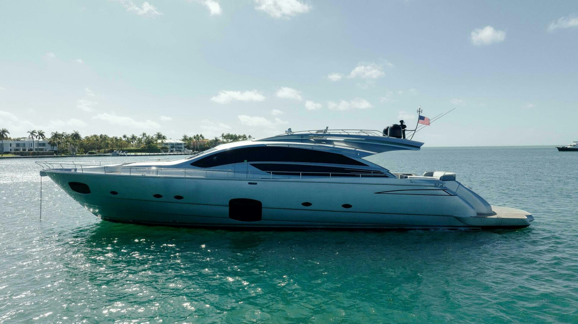 a boat in the water aboard MILAGROS Yacht for Sale
