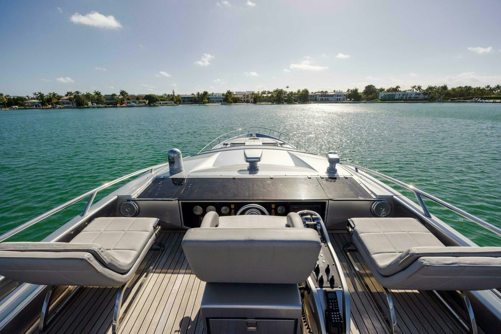 a boat on the water aboard MILAGROS Yacht for Sale
