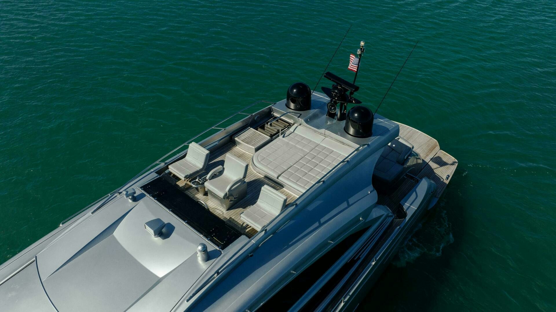 a boat on the water aboard MILAGROS Yacht for Sale