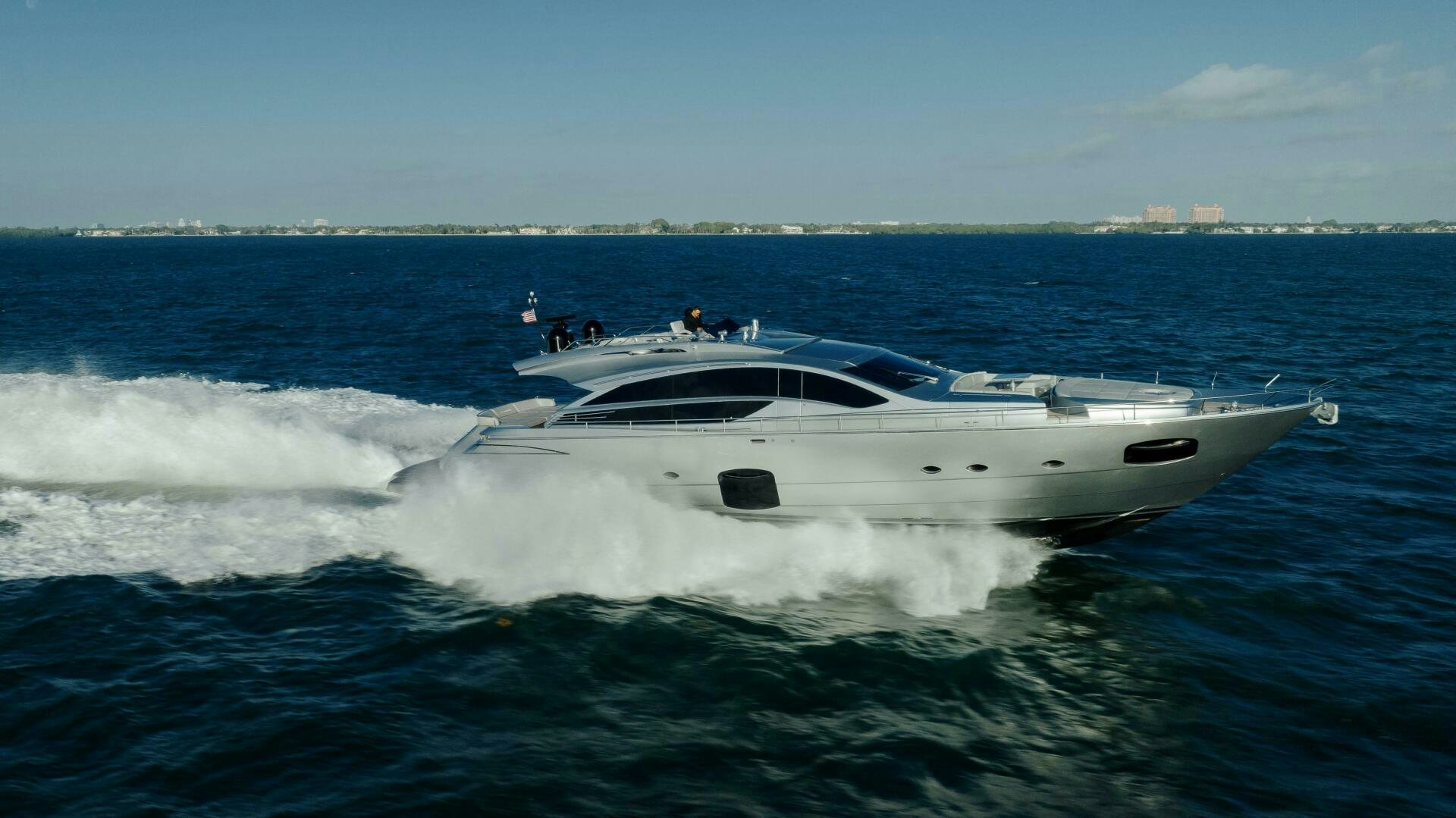 a boat in the water aboard MILAGROS Yacht for Sale