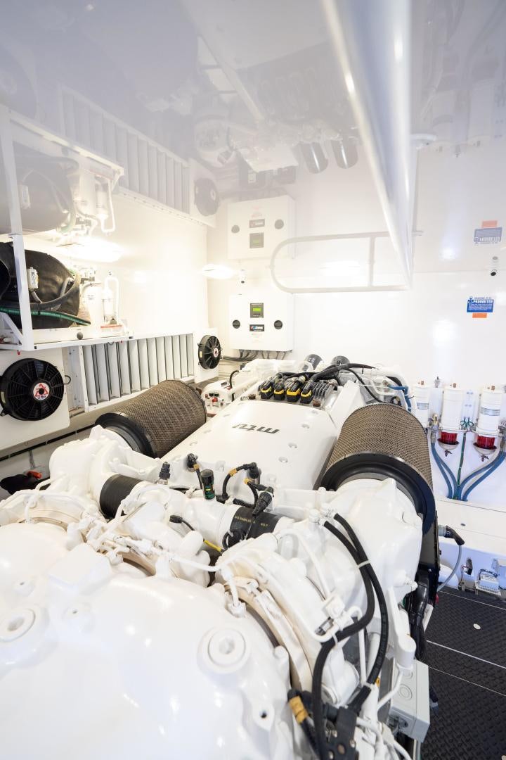 a space shuttle on display aboard MER SEA SAKES Yacht for Sale