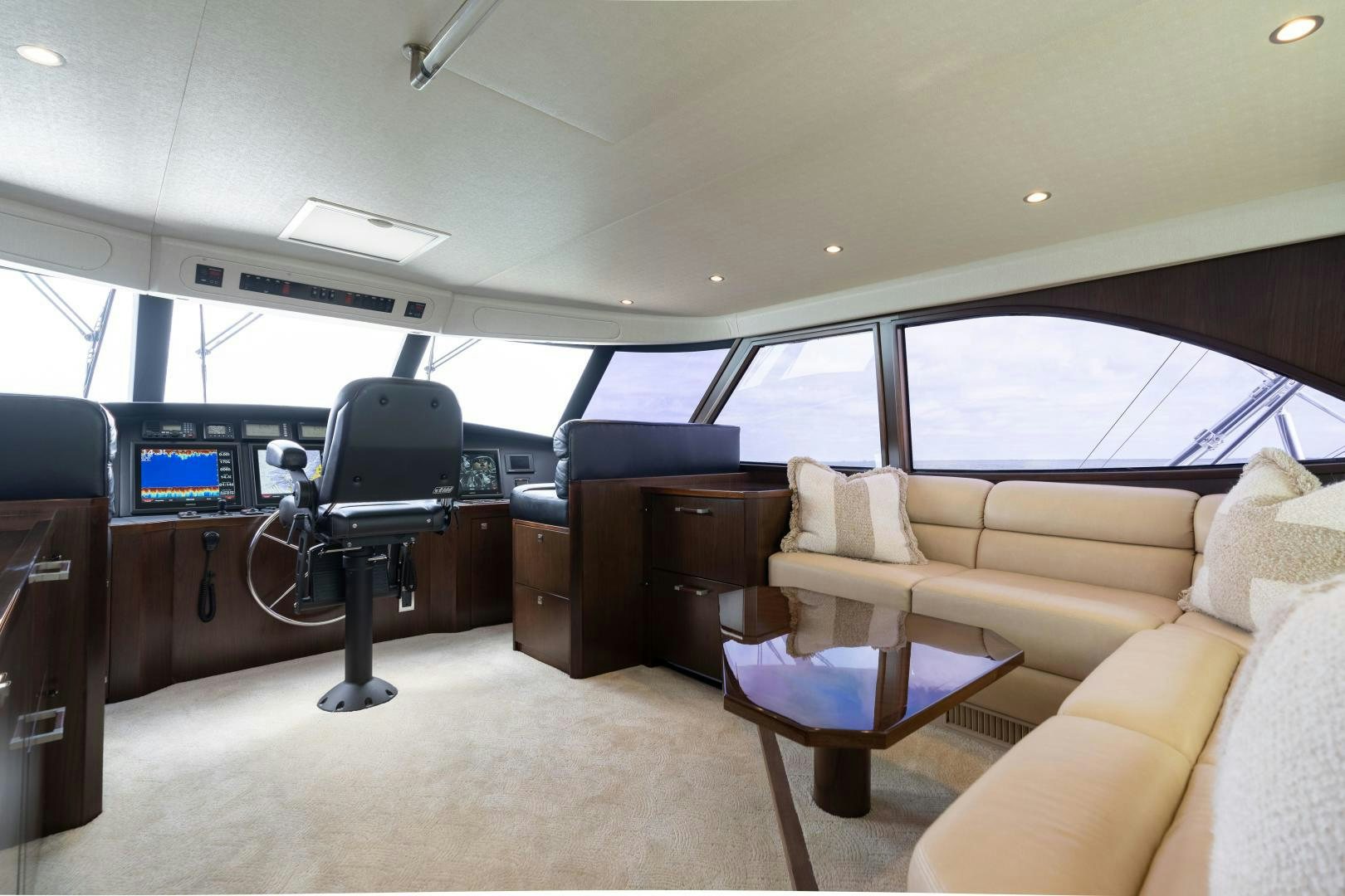 inside of a car aboard MER SEA SAKES Yacht for Sale