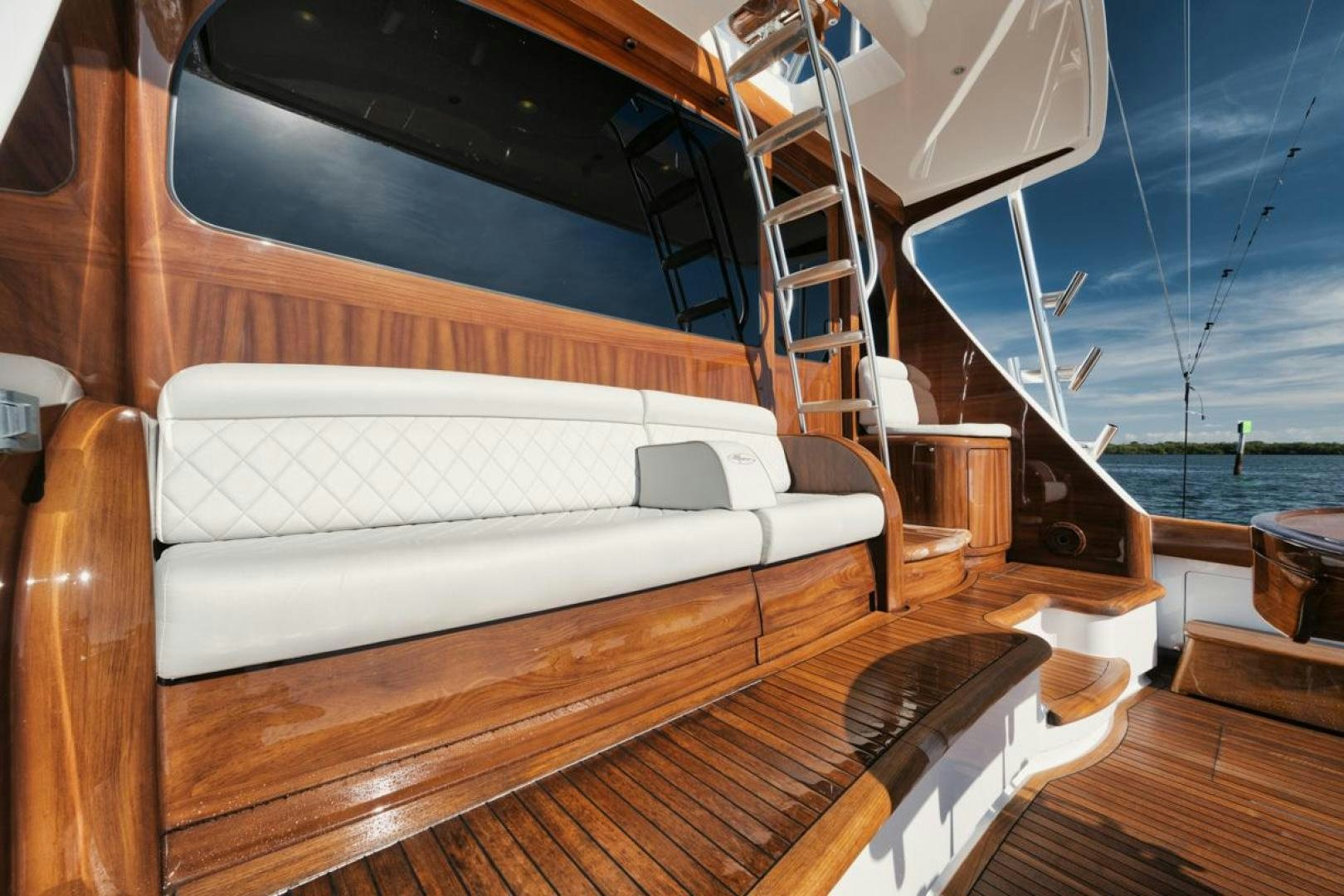 a boat on the water aboard MADNIC Yacht for Sale