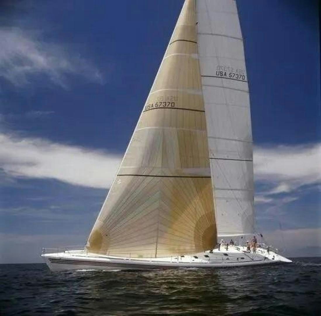 a sailboat on the water aboard CHRISTINE Yacht for Sale