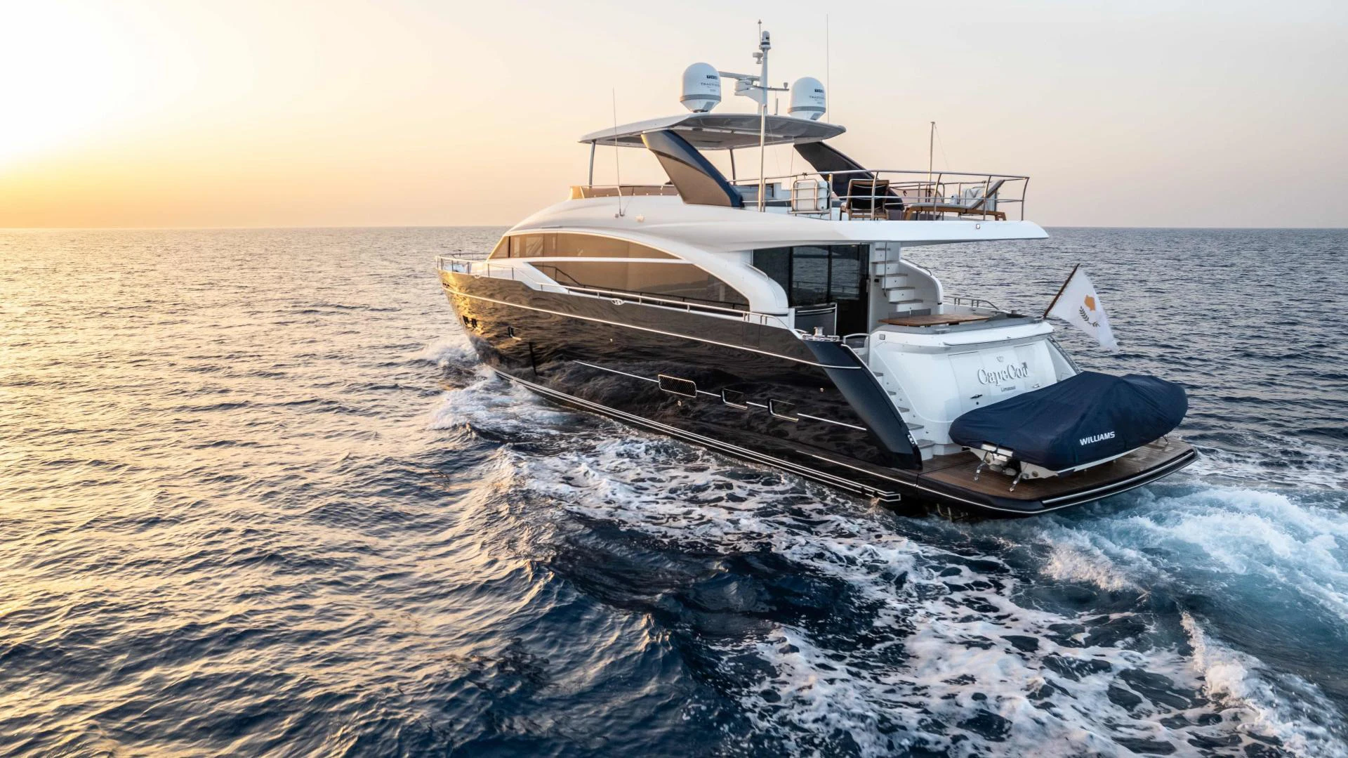 a boat on the water aboard CAPE COD Yacht for Sale