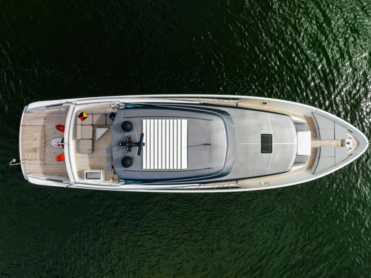 a boat on the water aboard ABOUT TIME Yacht for Sale