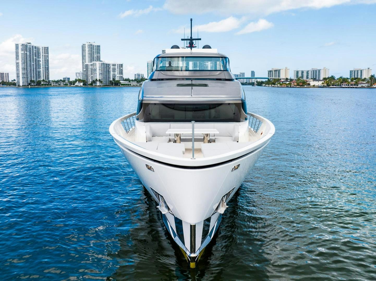 a boat in the water aboard ABOUT TIME Yacht for Sale