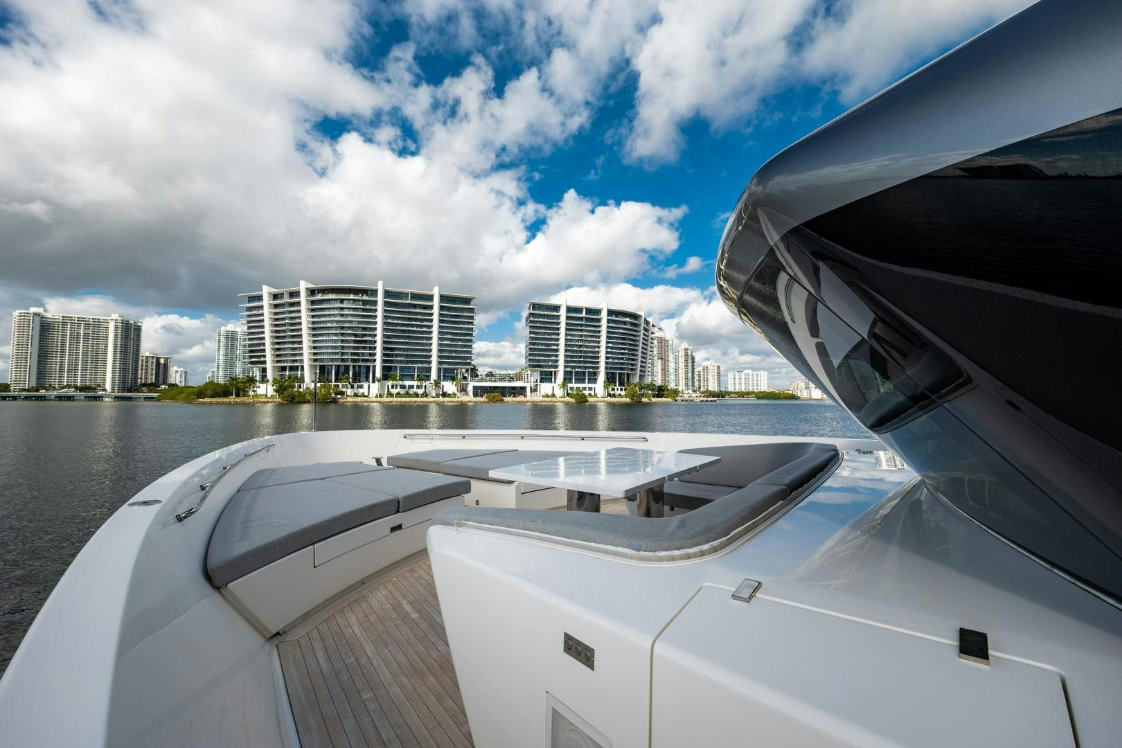 a boat on the water aboard ABOUT TIME Yacht for Sale