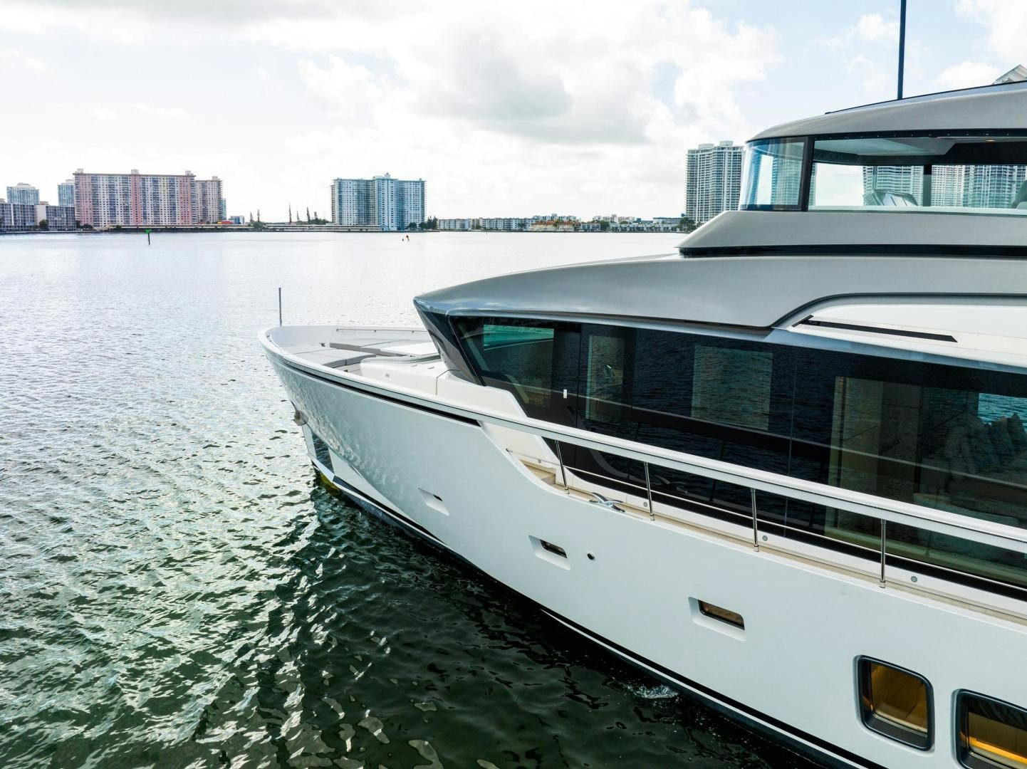 a boat on the water aboard ABOUT TIME Yacht for Sale