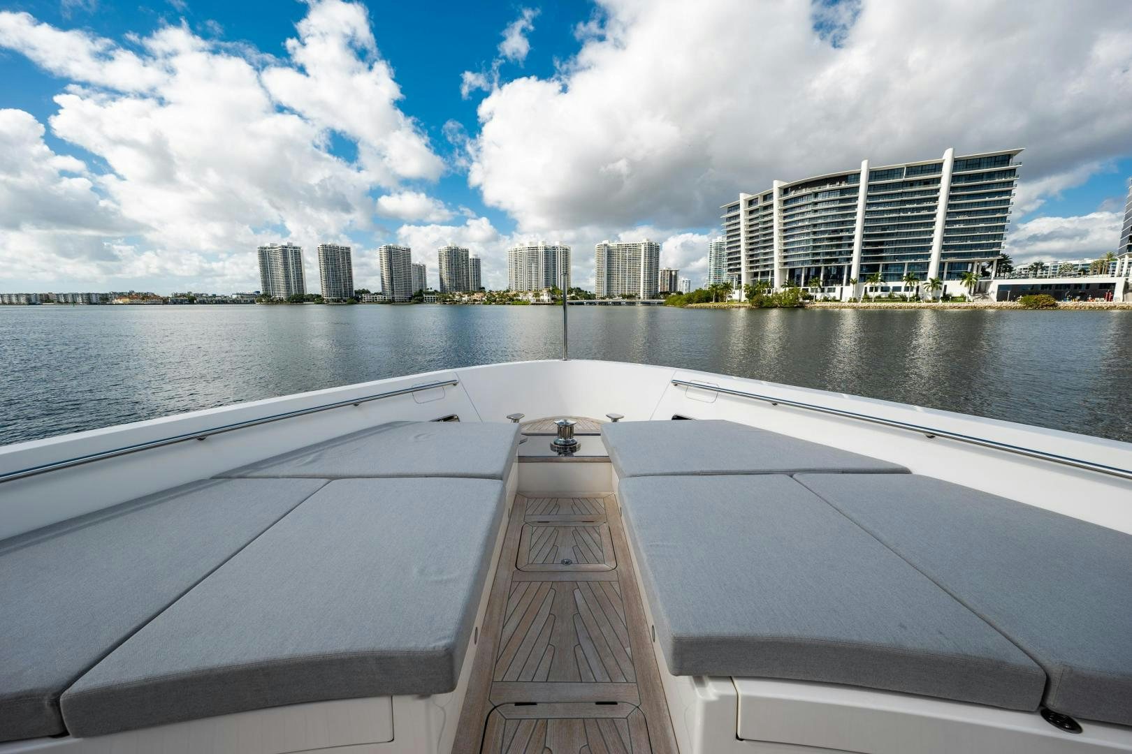 a boat on the water aboard ABOUT TIME Yacht for Sale