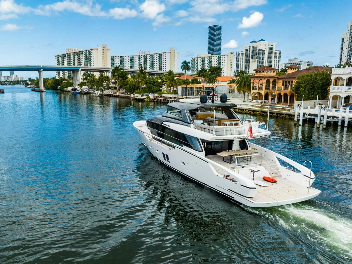 a boat on the water aboard ABOUT TIME Yacht for Sale