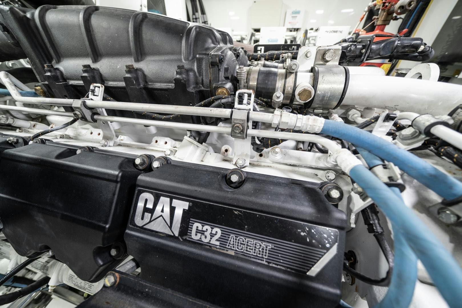 a close-up of a machine aboard SANCTUARY Yacht for Sale