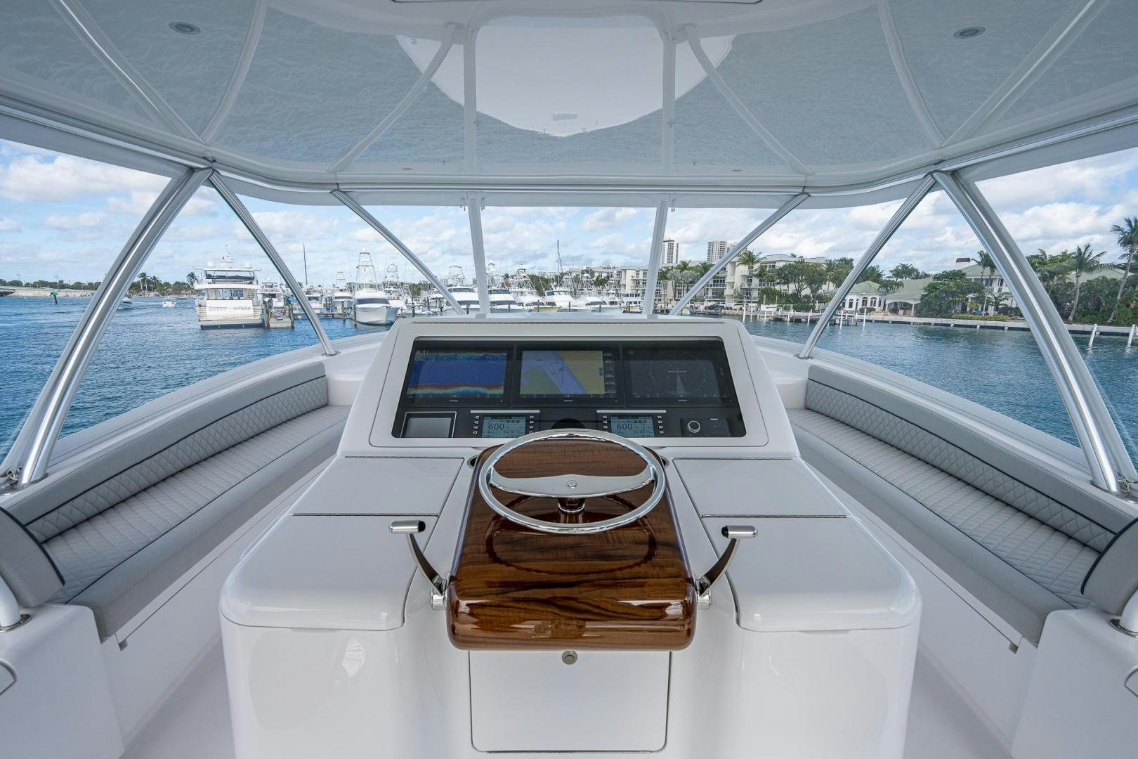 inside of a boat aboard KEMOSABE Yacht for Sale