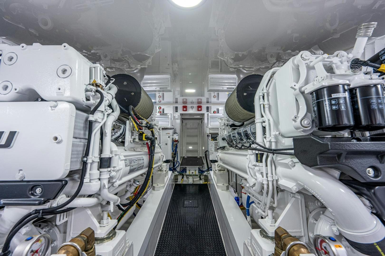 a large white machine aboard KEMOSABE Yacht for Sale