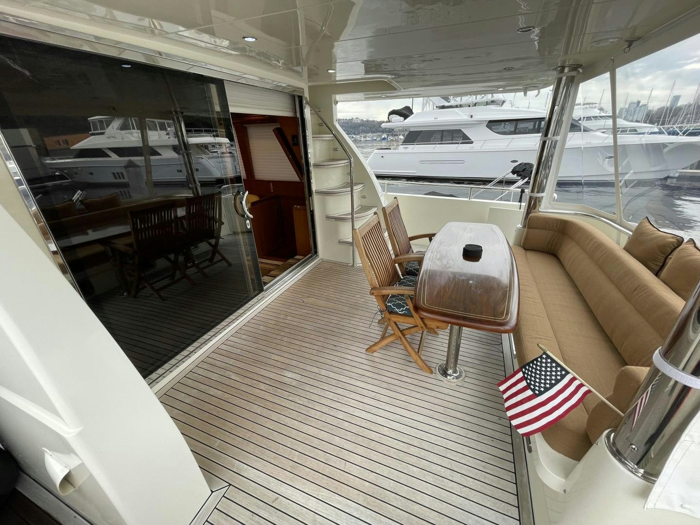 inside of a boat aboard MIA & MAUI JIM Yacht for Sale