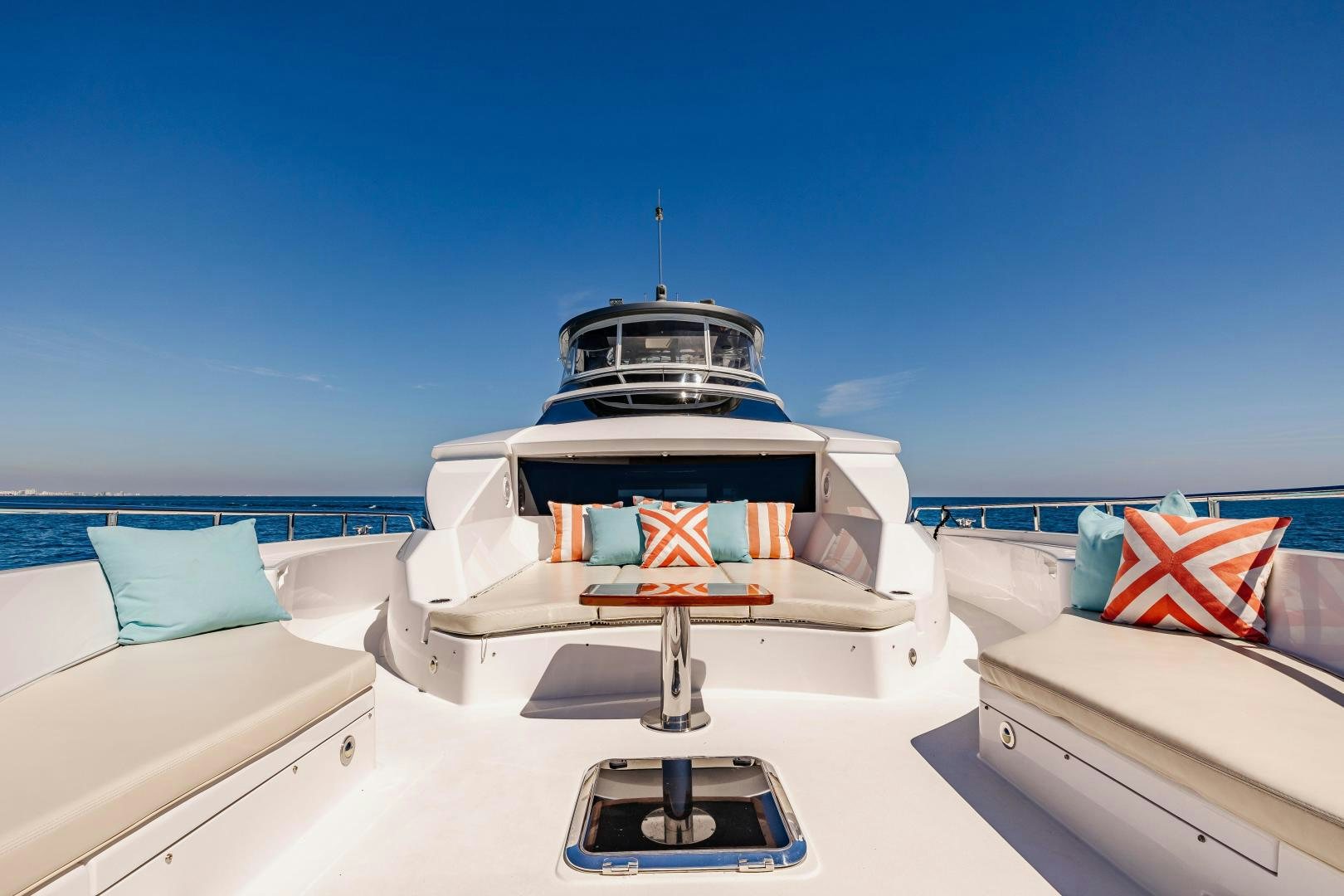 a boat on a boat aboard BELLA SKY Yacht for Sale