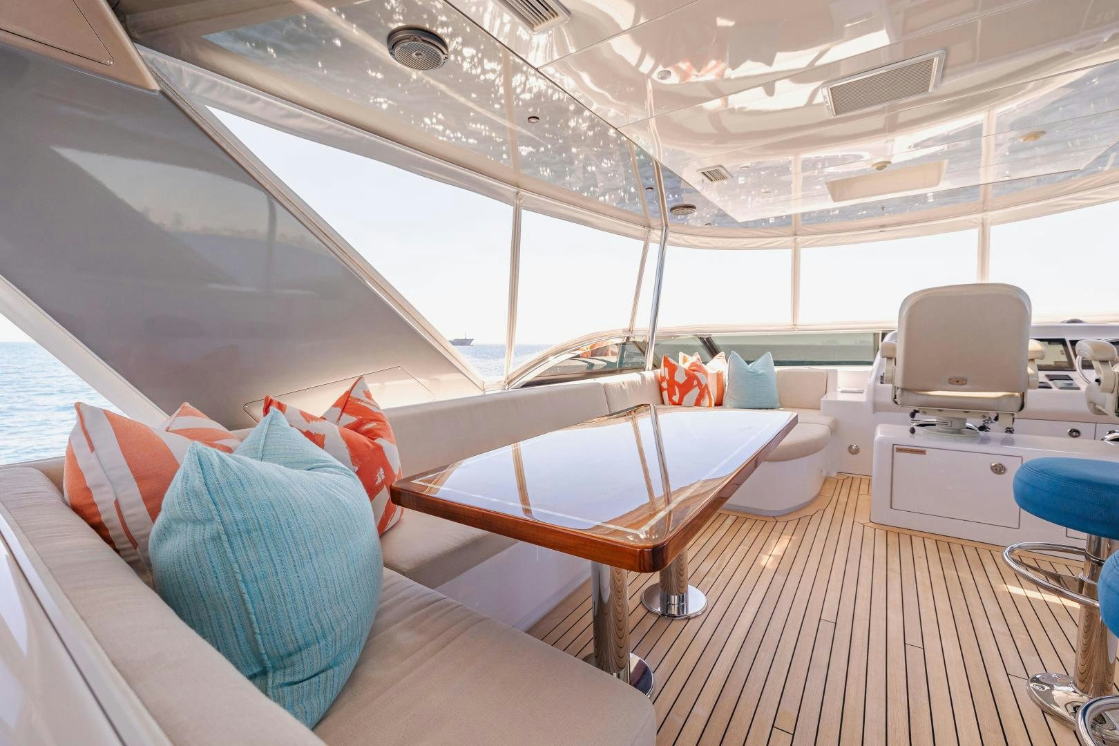 inside of a boat aboard BELLA SKY Yacht for Sale