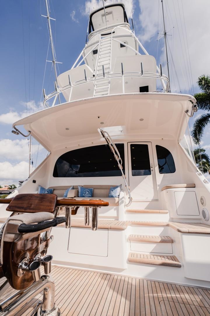 a boat on the water aboard AUSPICIOUS Yacht for Sale