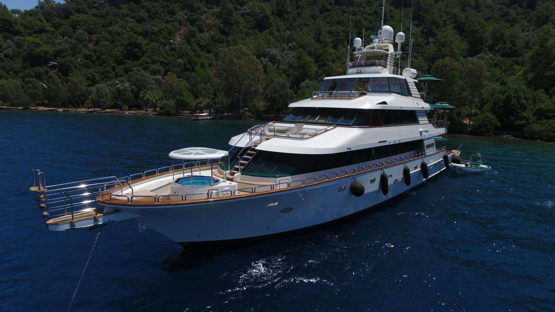 a boat in the water aboard FORTY LOVE Yacht for Sale