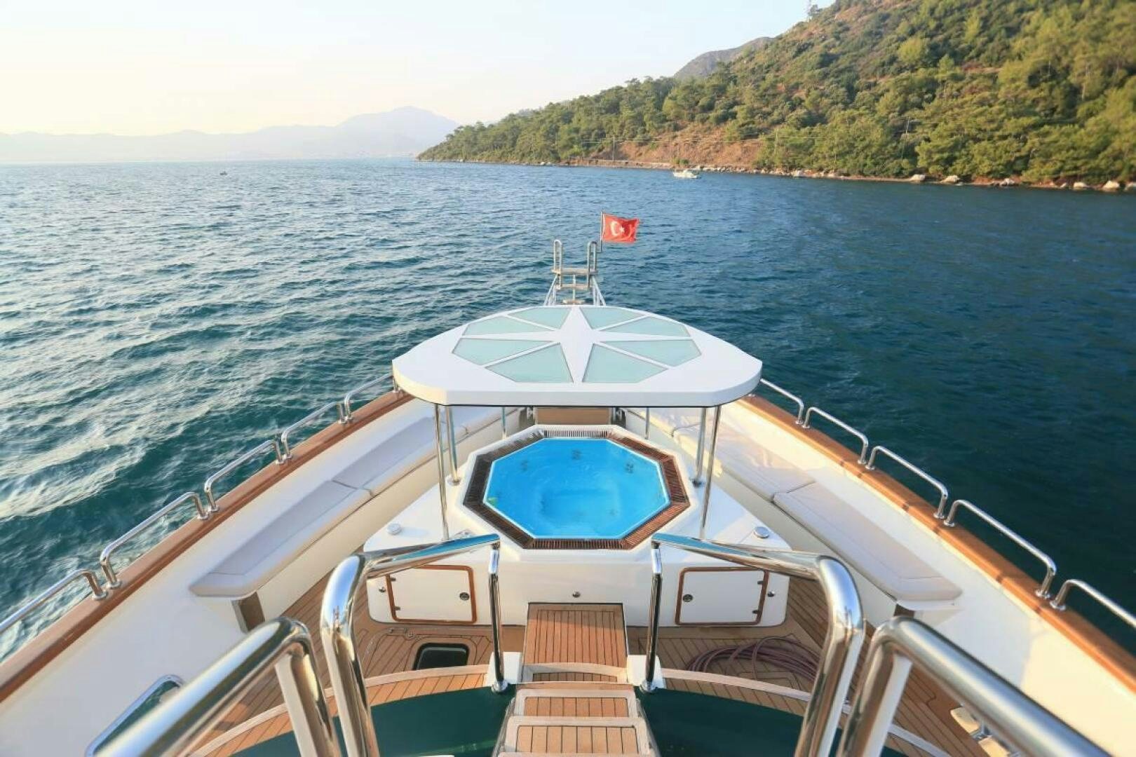 a boat on the water aboard FORTY LOVE Yacht for Sale