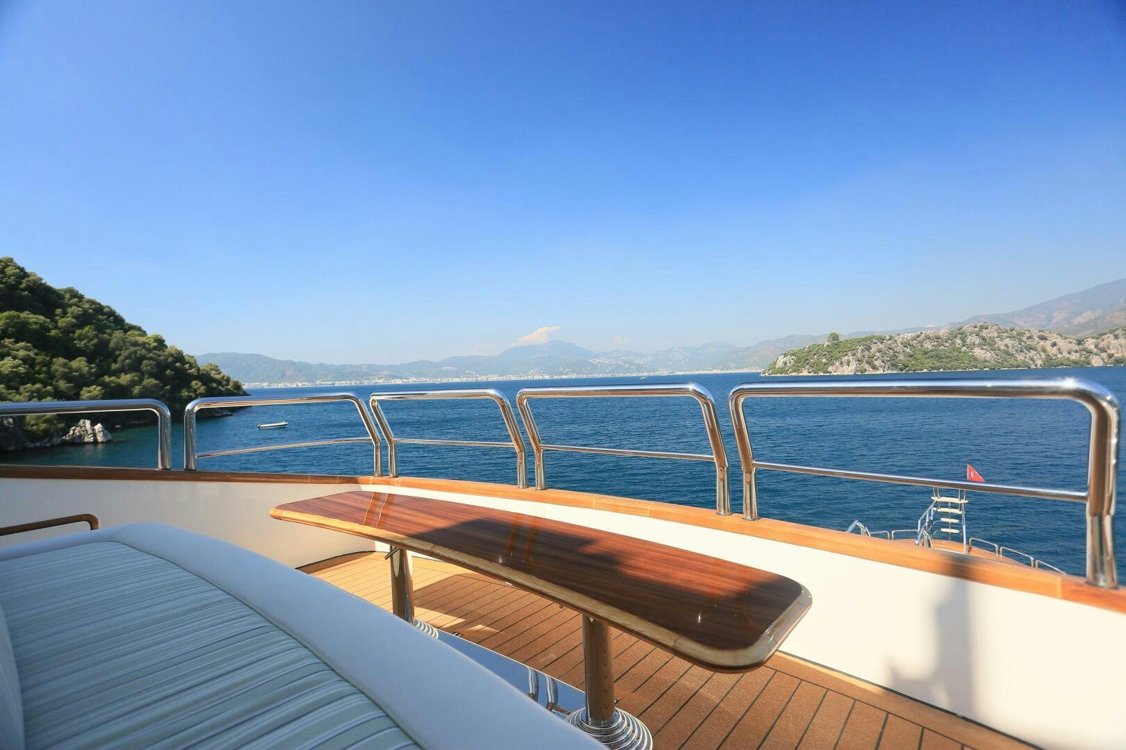 a boat on the water aboard FORTY LOVE Yacht for Sale