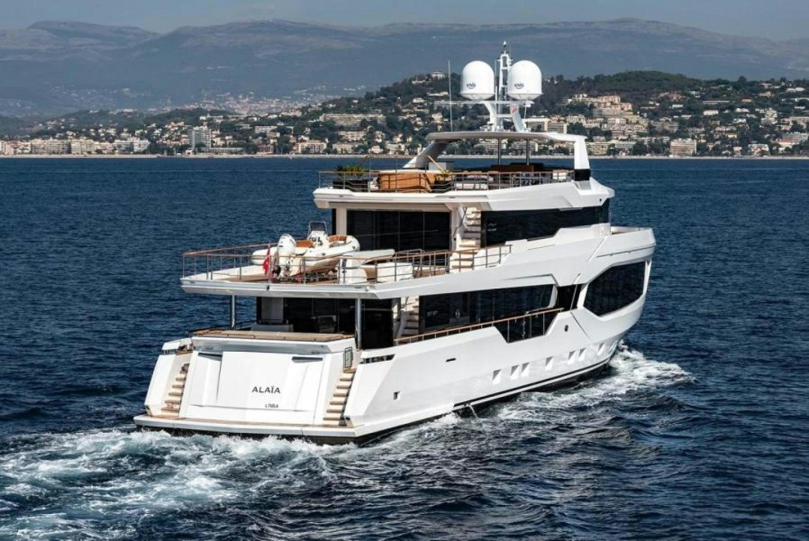 a boat on the water aboard NUMARINE 37XP 17 Yacht for Sale