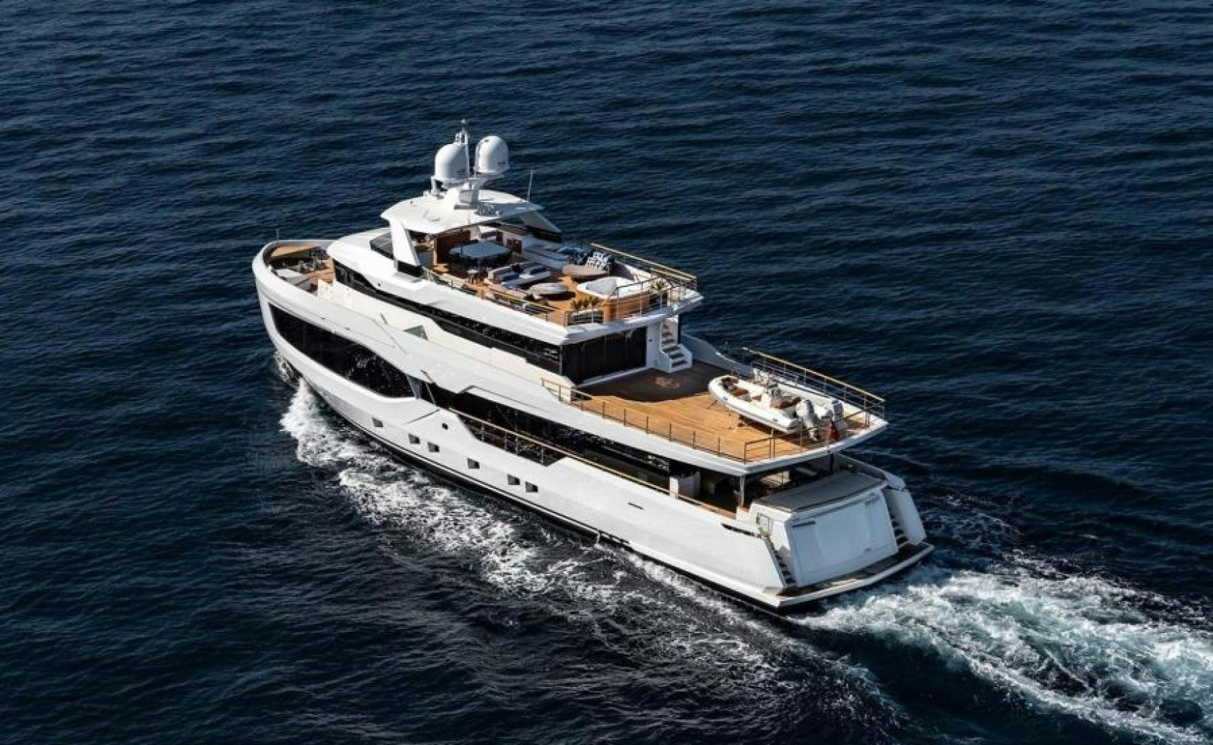 a ship sailing on the sea aboard NUMARINE 37XP 17 Yacht for Sale