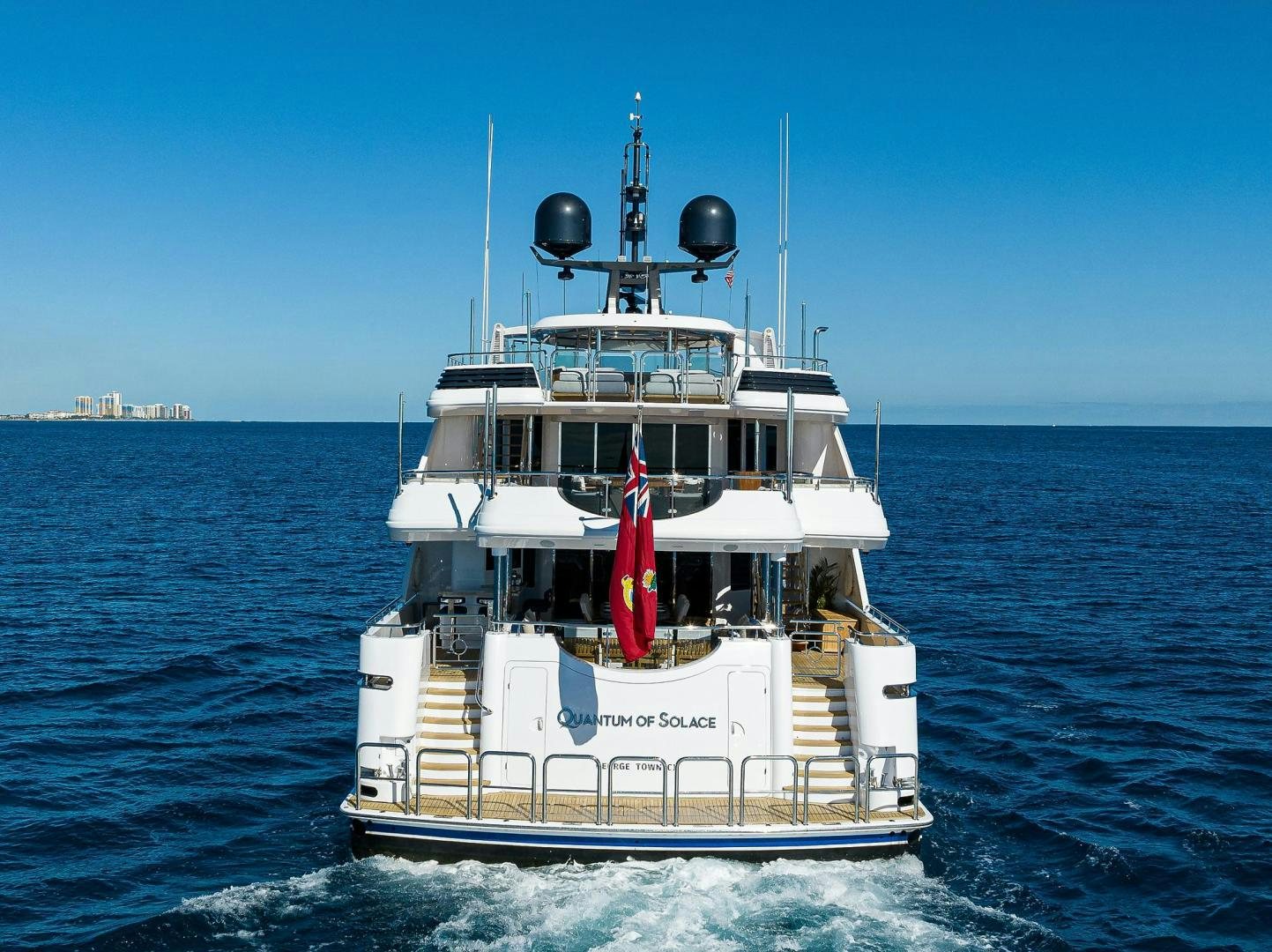 a boat in the water aboard SEANASH Yacht for Sale