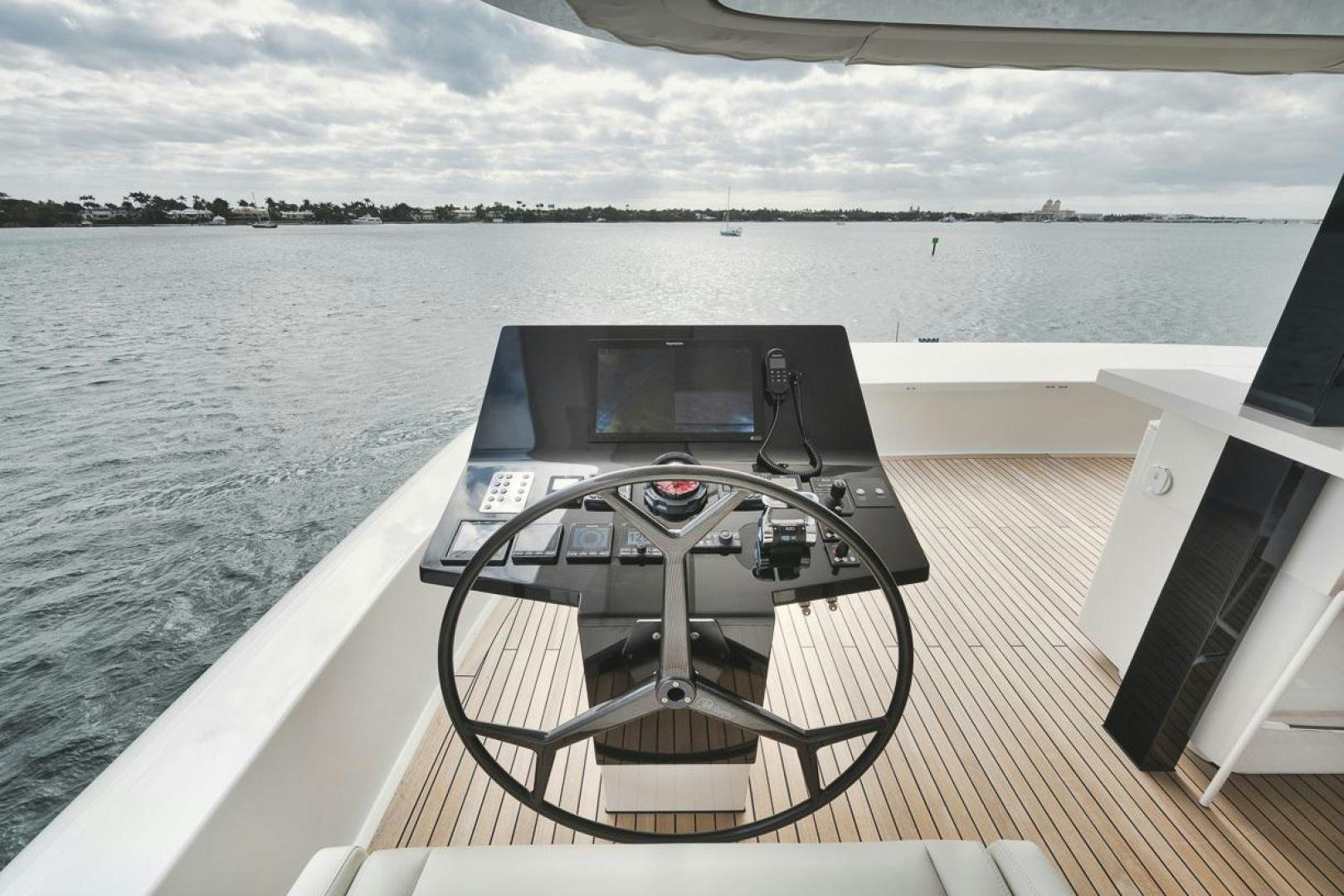 a boat on the water aboard SANDY II Yacht for Sale