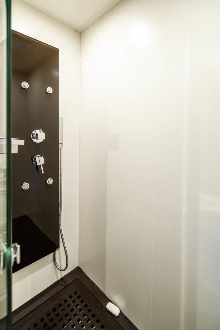 a door with a handle aboard PLANE II SEA Yacht for Sale