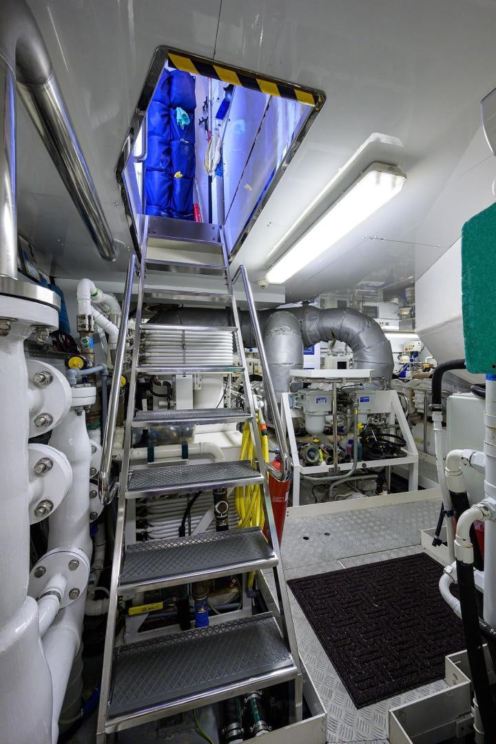 a close-up of a machine aboard SULLIVAN'S ISLAND Yacht for Sale