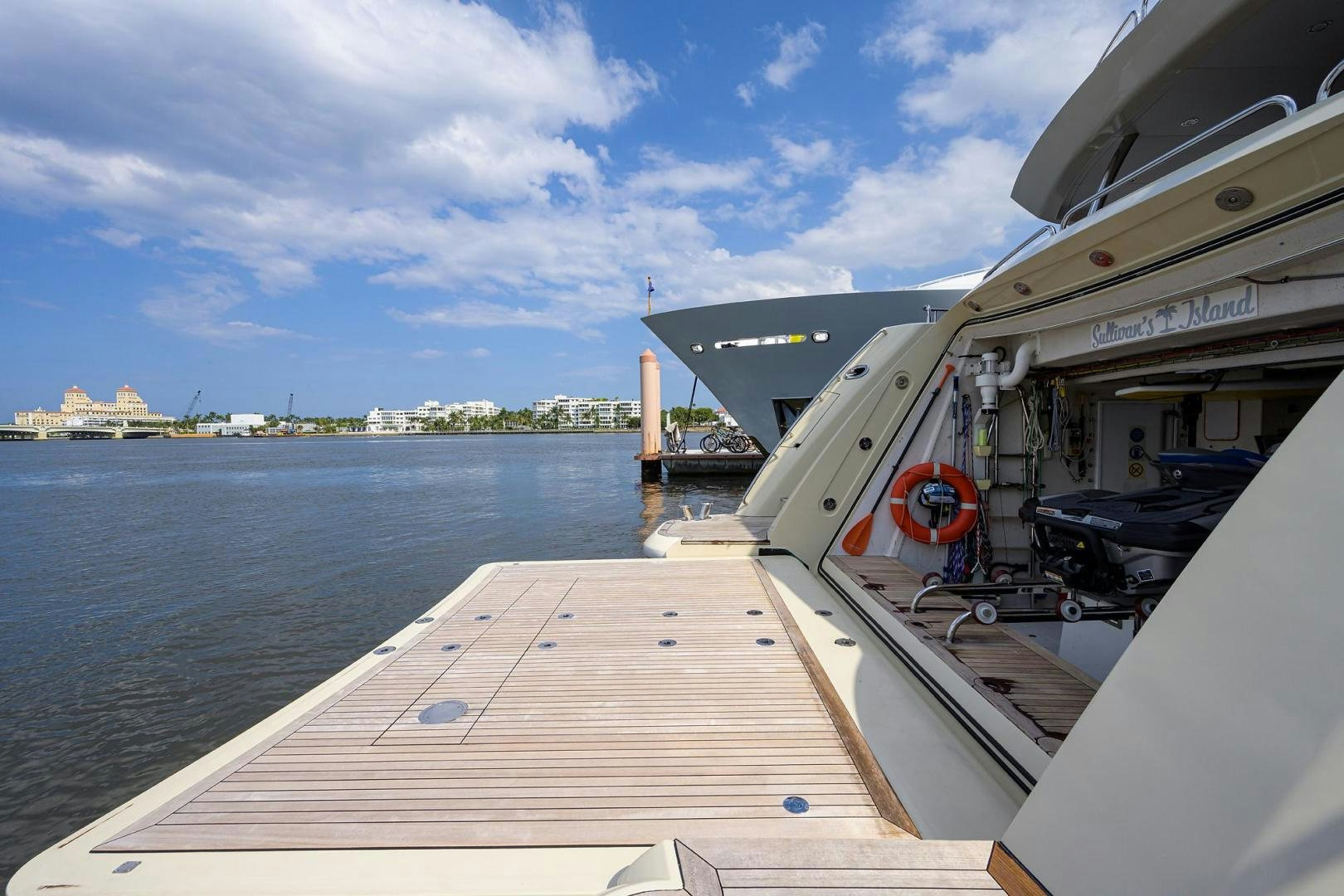 a boat on the water aboard SULLIVAN'S ISLAND Yacht for Sale