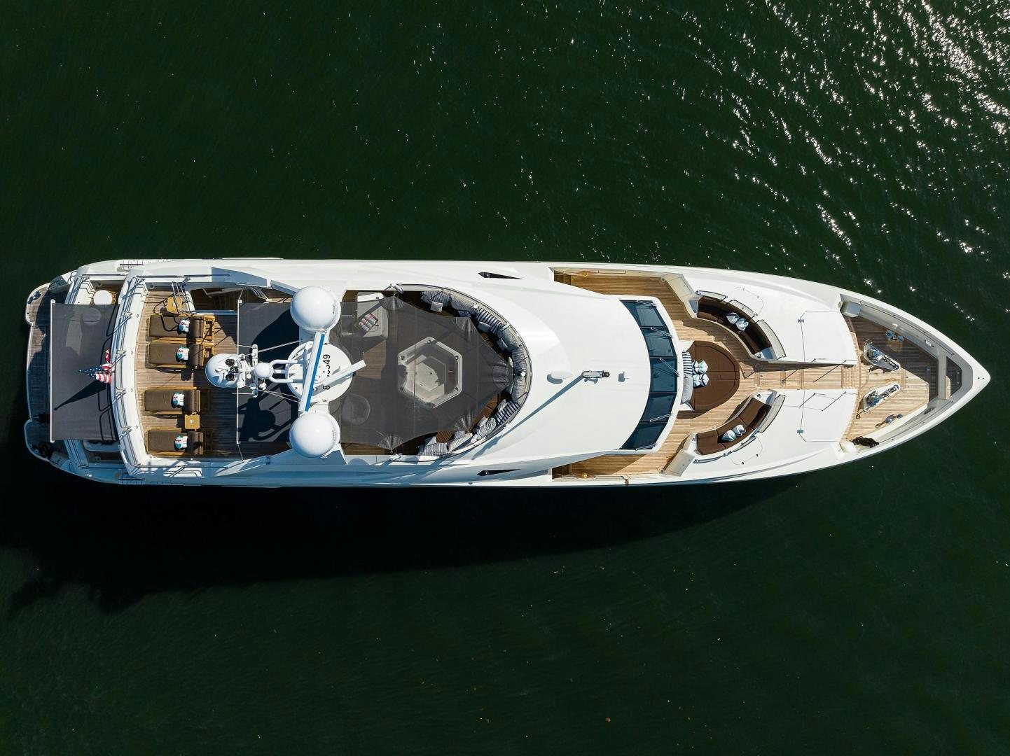 a satellite in space aboard SULLIVAN'S ISLAND Yacht for Sale
