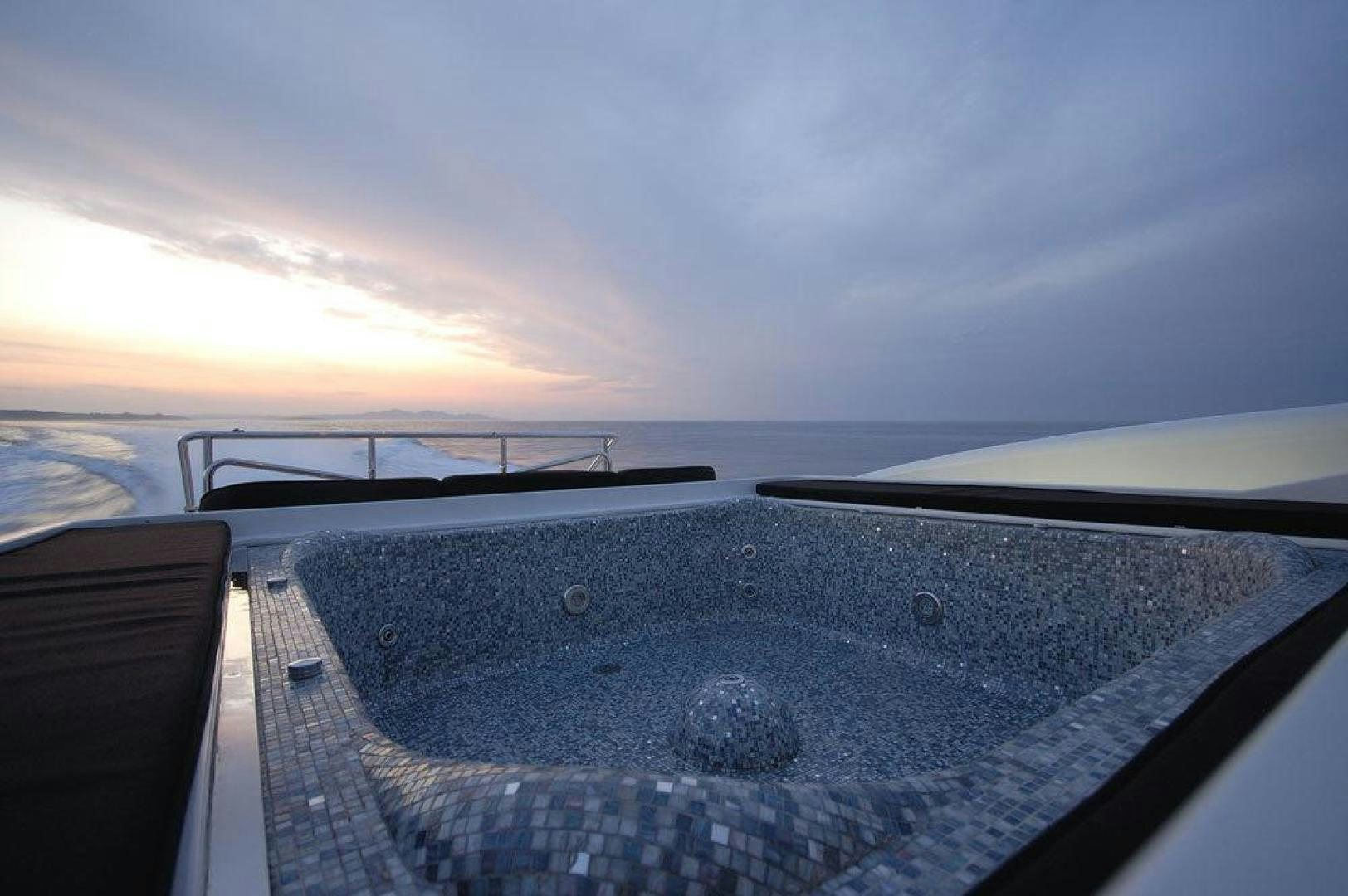 a boat on the water aboard ARES Yacht for Sale