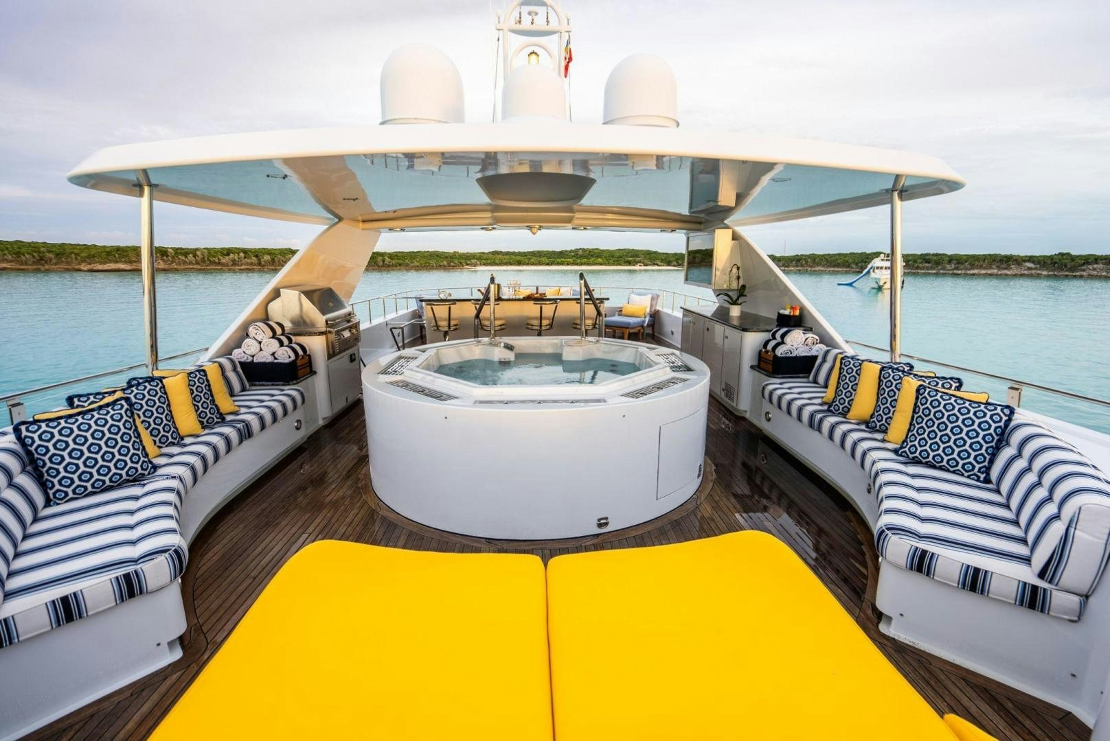 a boat on the water aboard GRADE I Yacht for Sale