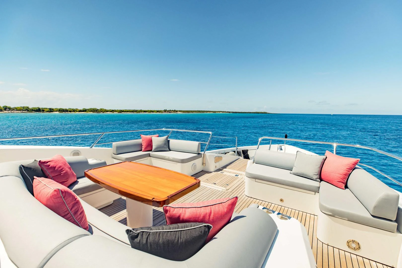 a boat on the water aboard TAYRONA Yacht for Sale